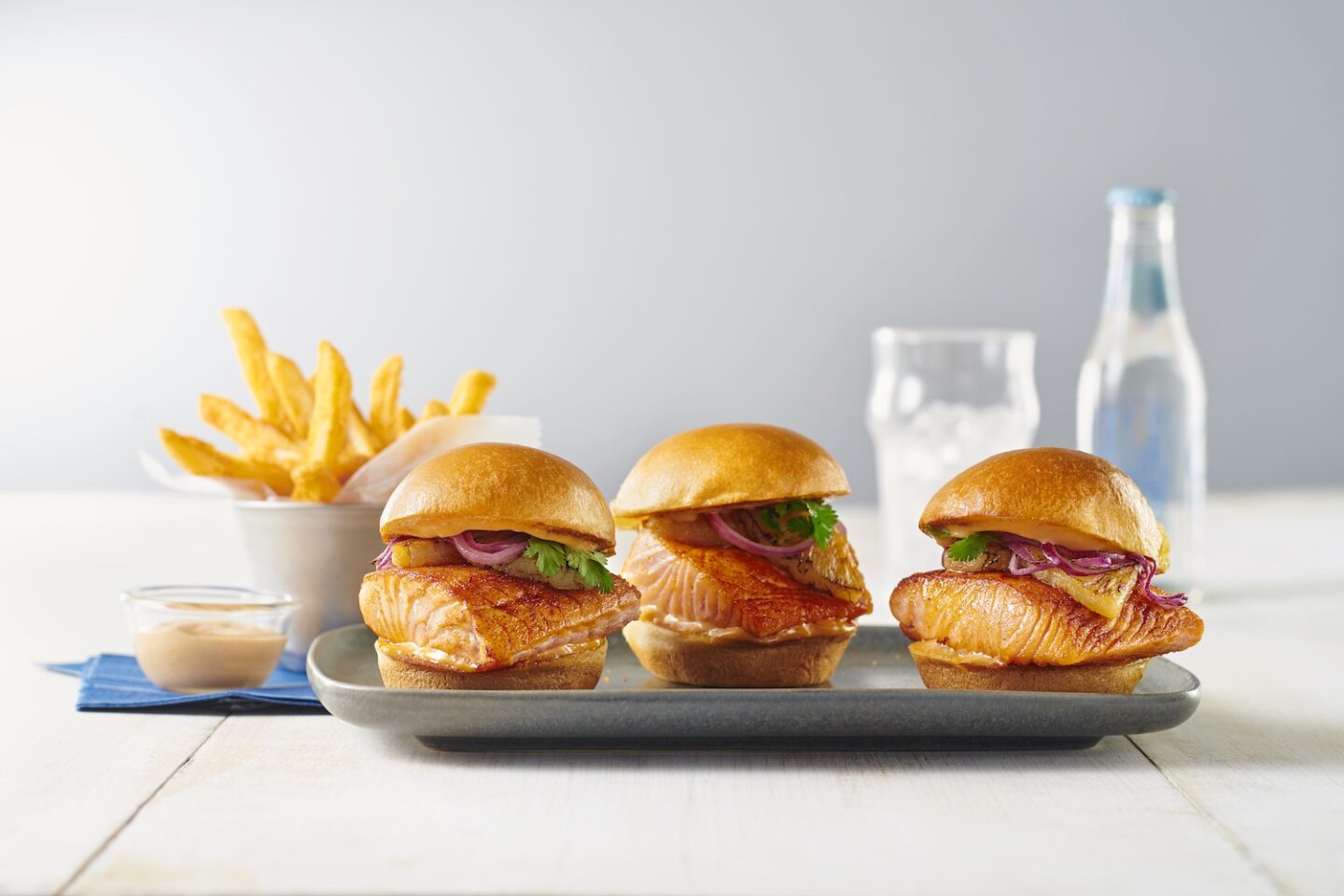 Salmon Sliders